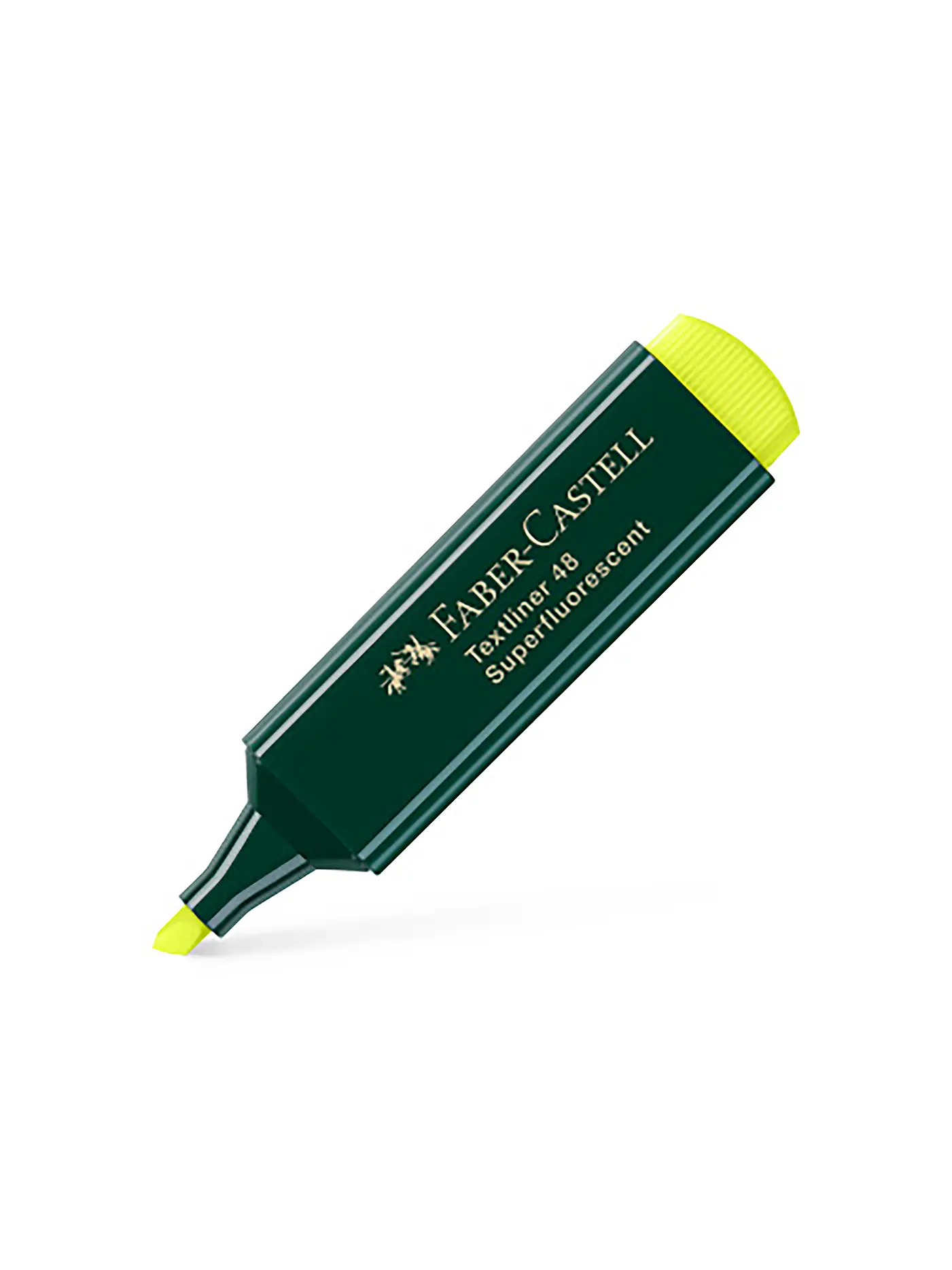 FABER-CASTELL | Textliner 48 Superfluorescent (grün) | gelb